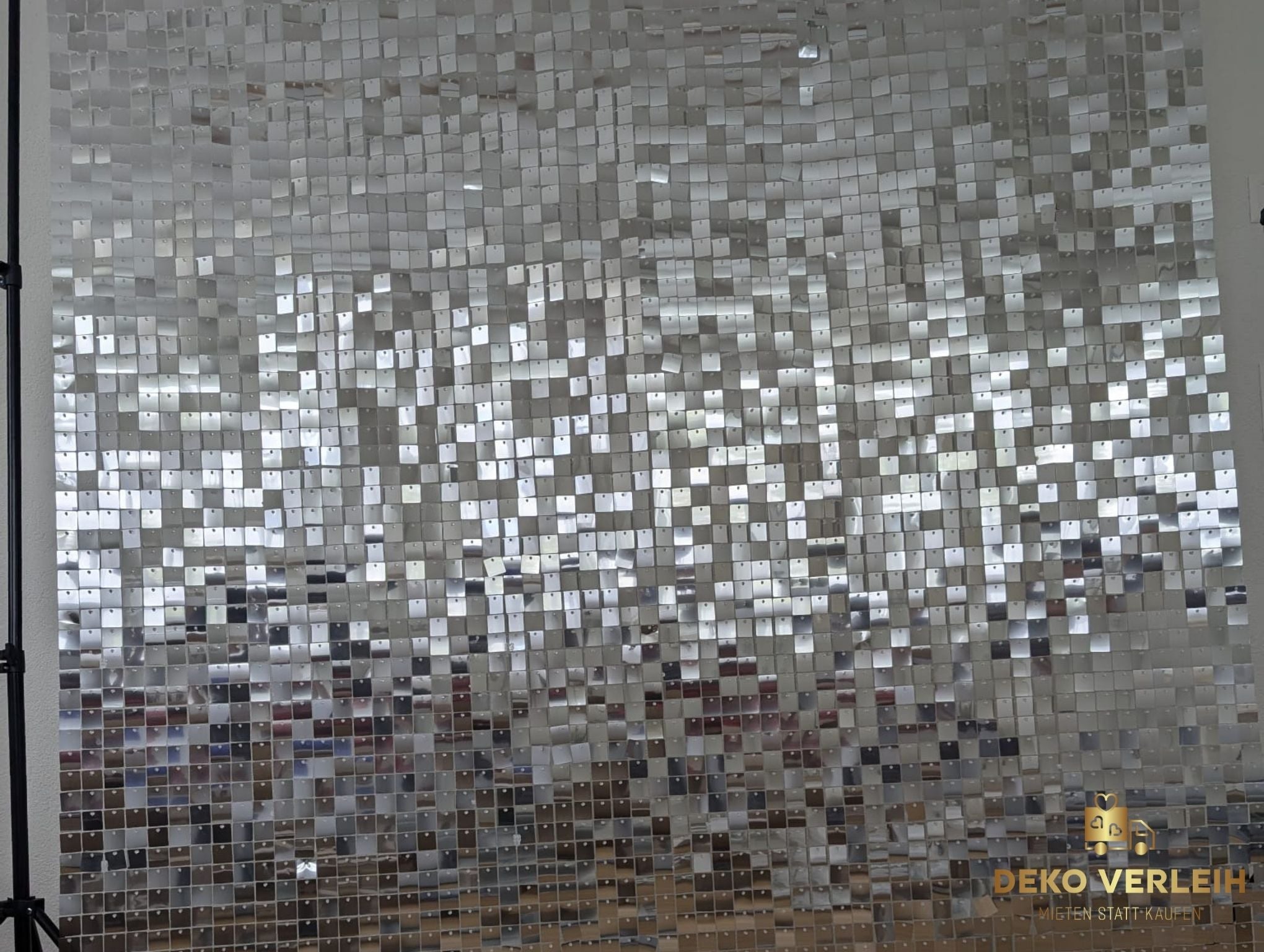 Glitzerwand - Fotohintergrund inkl. Gestell