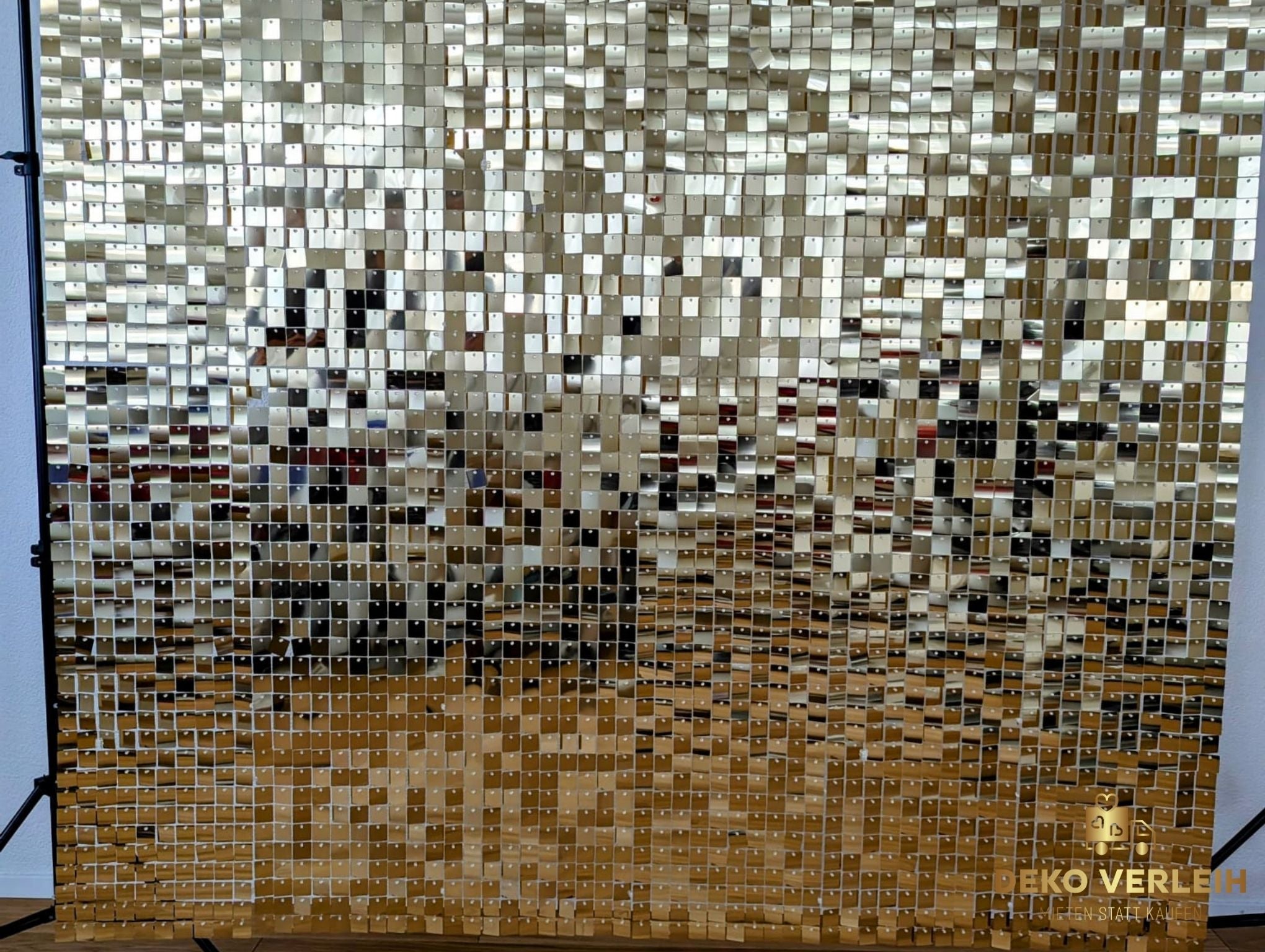 Glitzerwand - Fotohintergrund inkl. Gestell