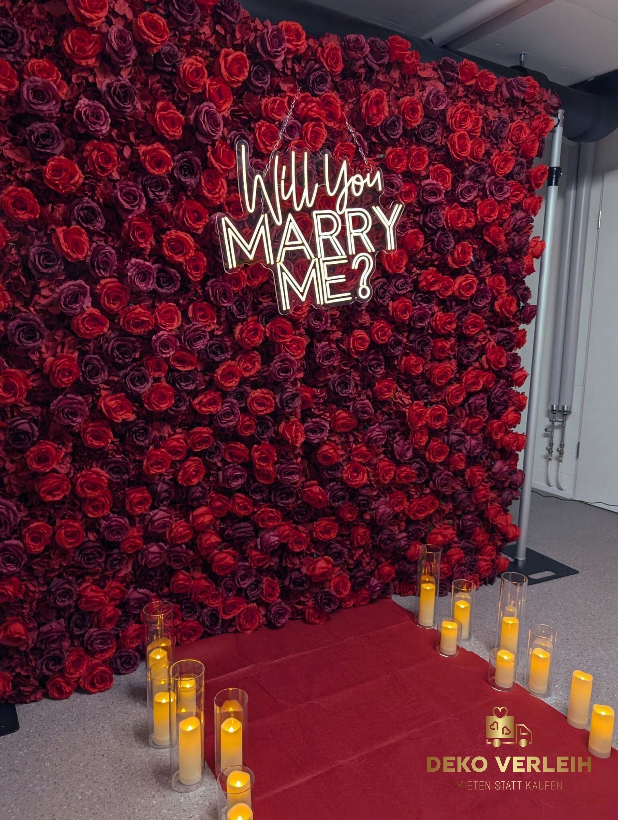 Deko-Komplettset für den perfekten Hochzeitsantrag