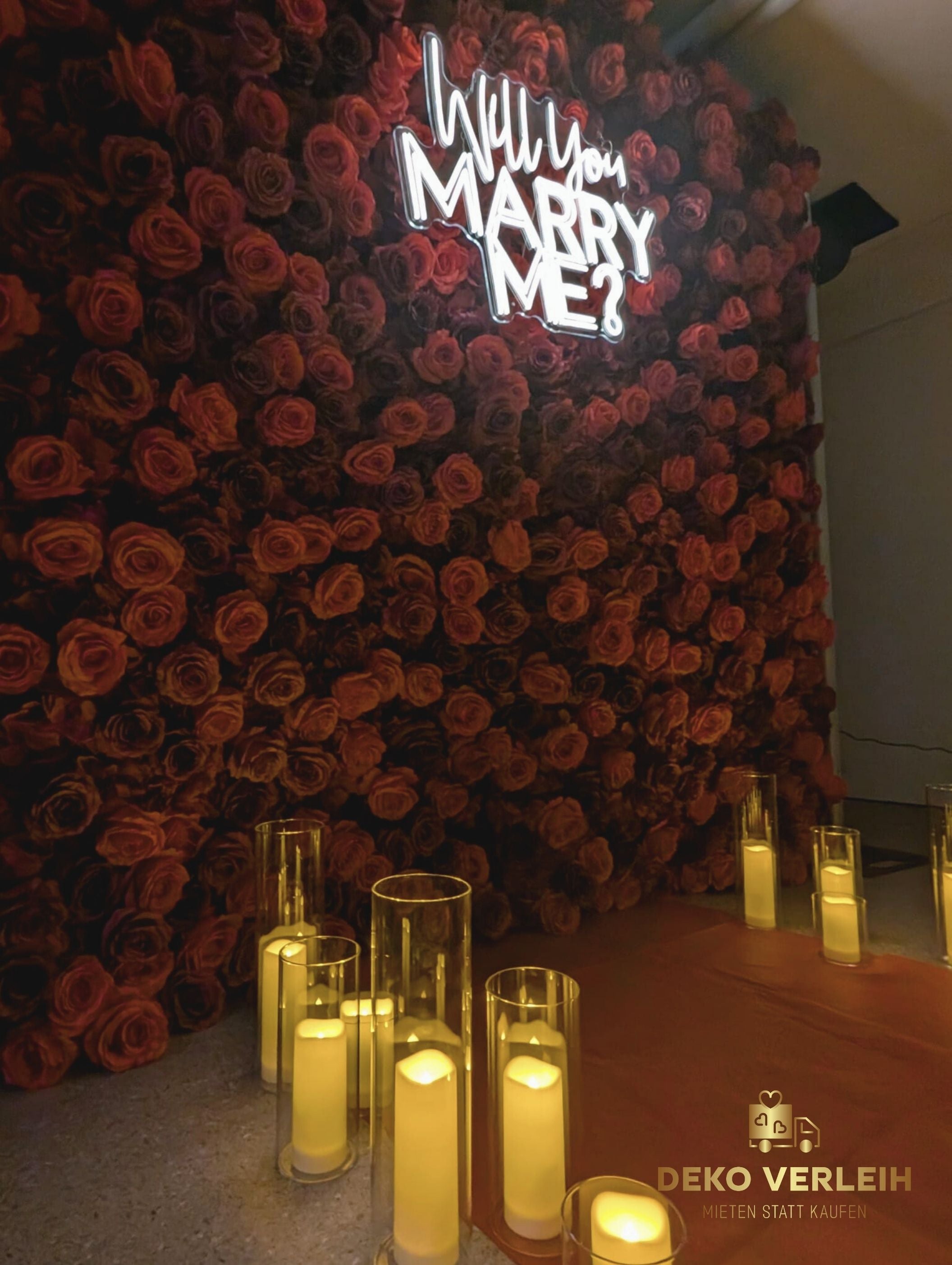 Deko-Komplettset für den perfekten Hochzeitsantrag