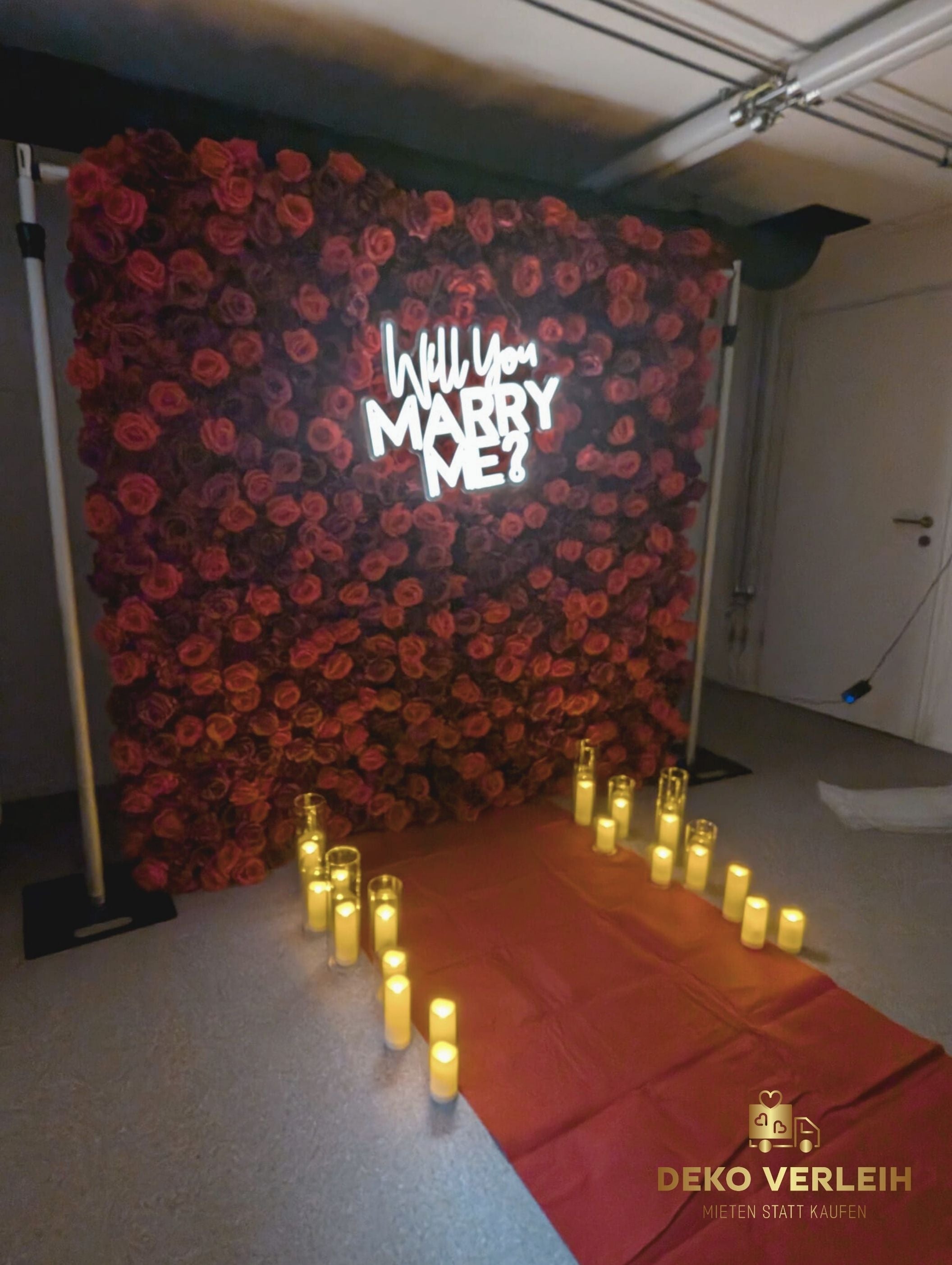 Deko-Komplettset für den perfekten Hochzeitsantrag