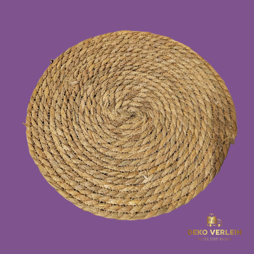 Boho-Chic Rattan Tischset