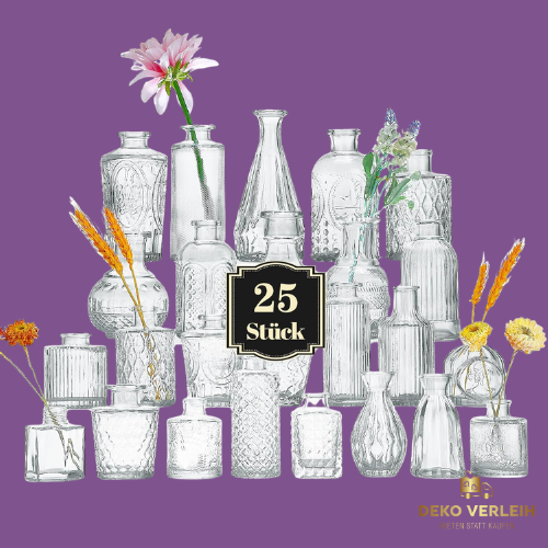 Vasen Set - Verschiedene Grössen und Farben