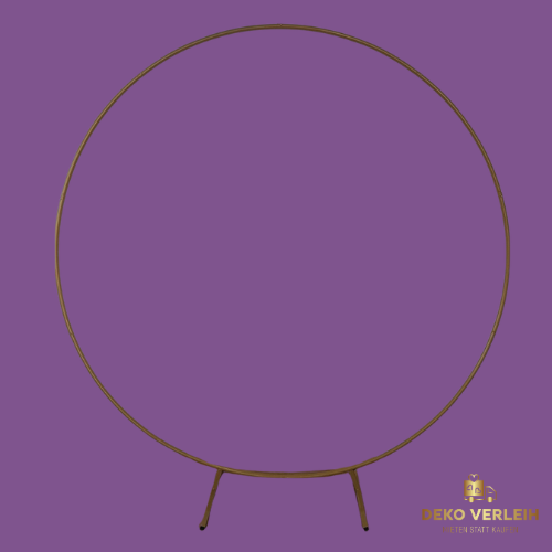 Goldener Dekoration Ring 2m